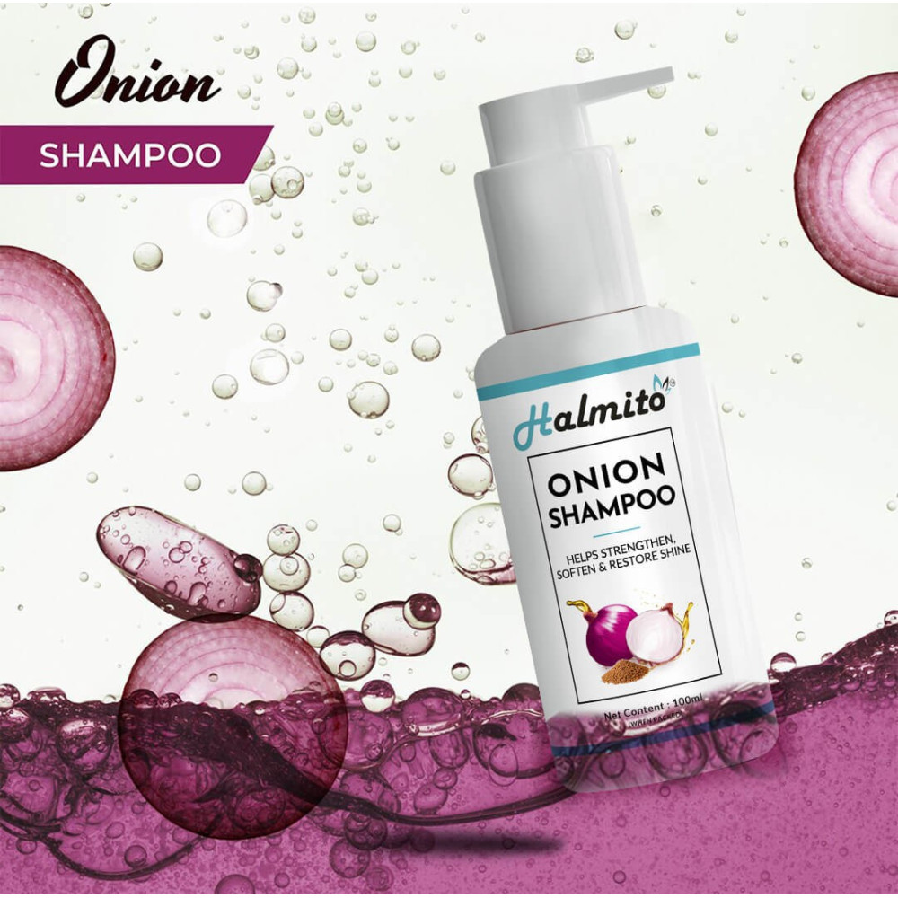 Halmito Onion Hair Fall Shampoo + Halmito Onion Oil Combo